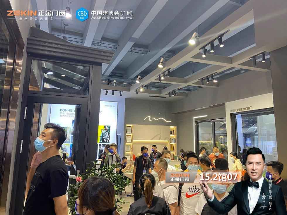 门窗招商代理一线品牌 正金门窗️携多款重磅新品引爆展会现场️