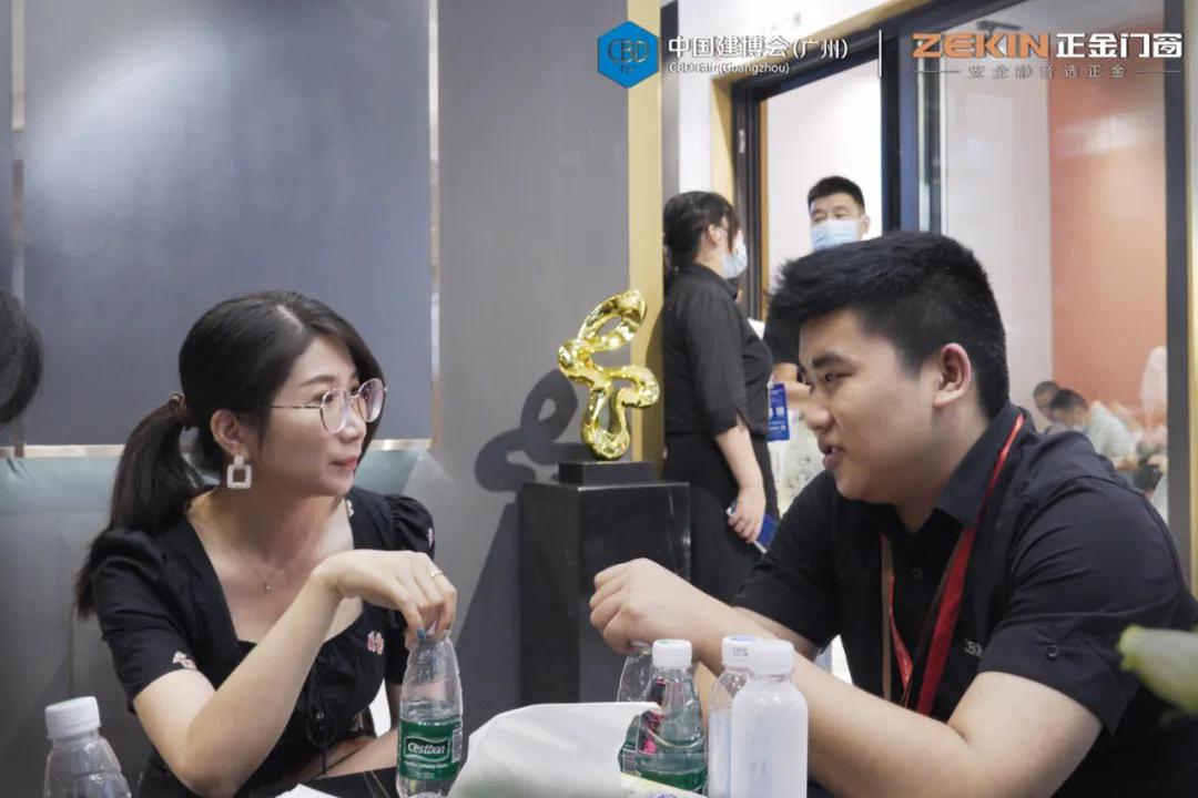 谋大势为之，倚正金逐鹿｜广州建博会圆满收官，正金门窗载誉而归！